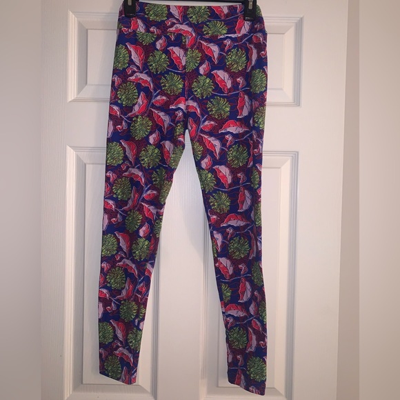 LuLaRoe leggings all one size various patterns bundle 6 pairs - Picture 7 of 13